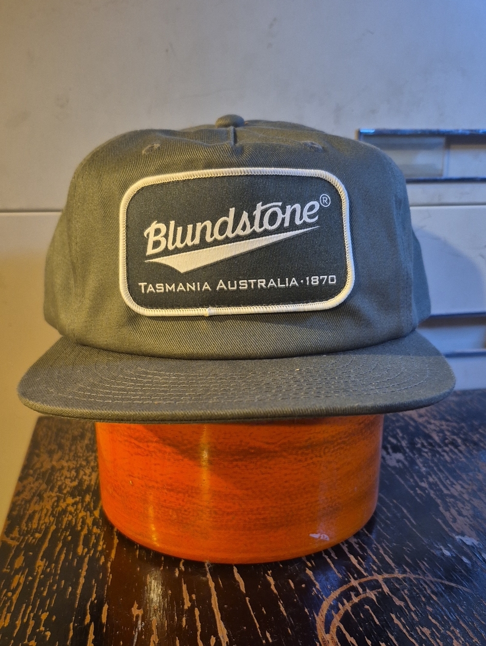 Blundstone Olive Green Patch Logo Cap